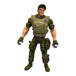 True Heros Chap Mei Green Army Soldier Military Action Figure 1:18 Scale 4in Toy